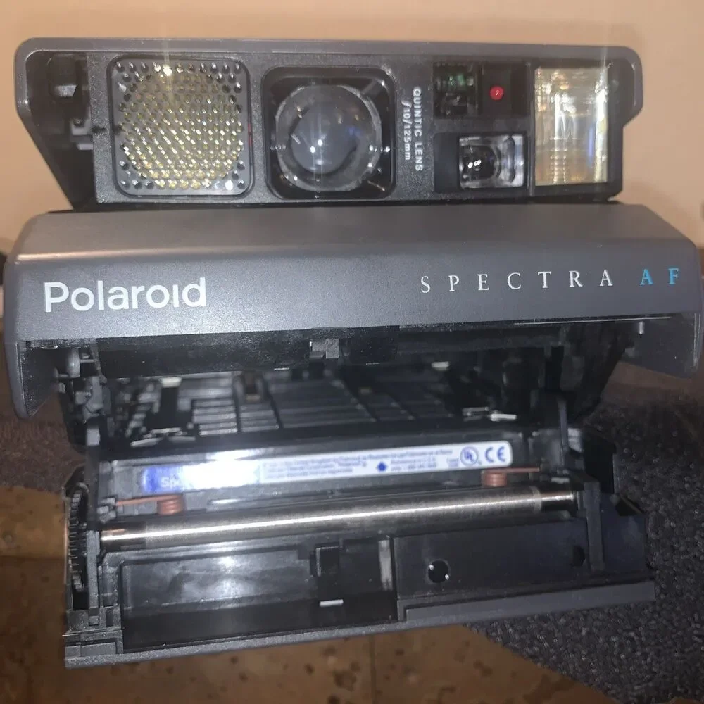 Polaroid Spectra AF Instant Camera With Original Manual Tested & Working